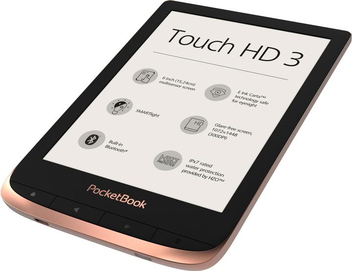 Actual product image PocketBook Touch HD3 (6", 16 GB, Spicy copper)