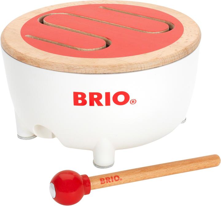 Produktbild Brio Holz Musikinstrument Trommel (Deutsch, Französisch, Italienisch, Englisch)