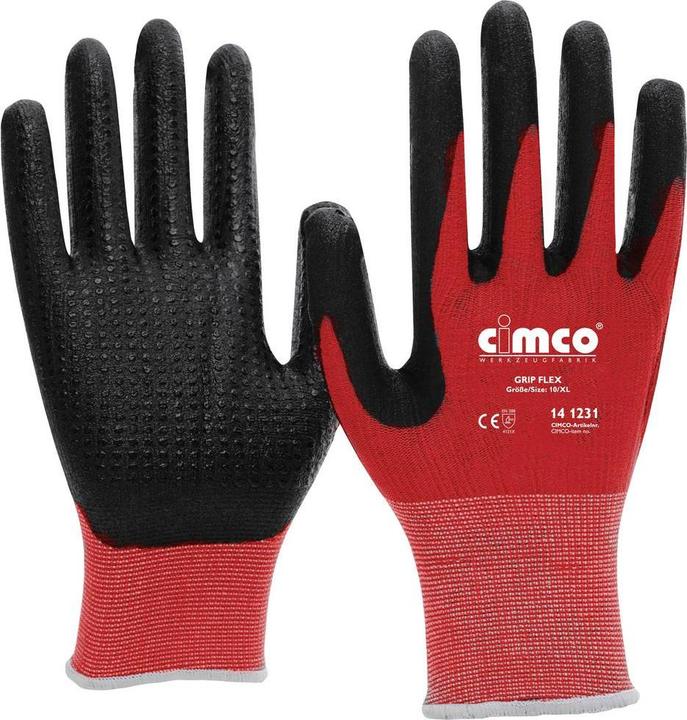 Actual product image Cimco Work glove Grip Flex size 10/XL (XL)