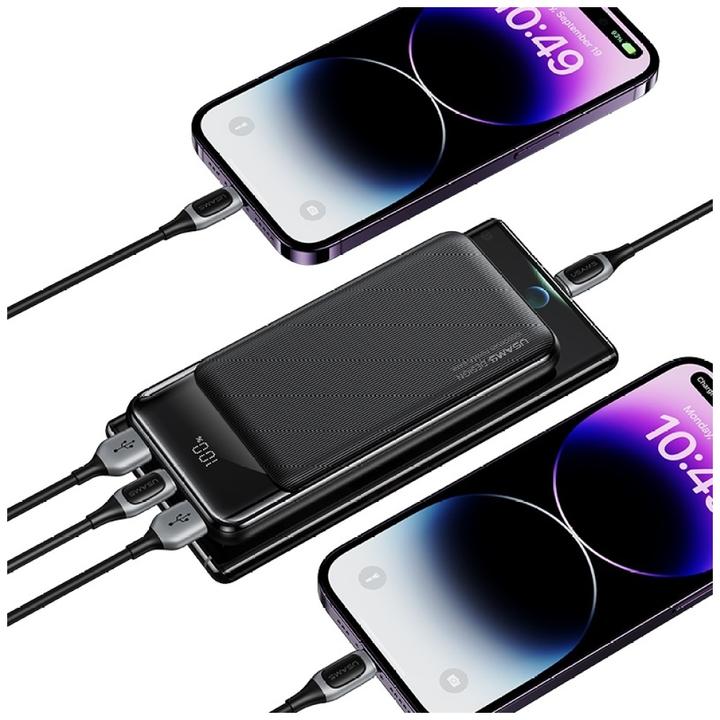 Produktbild Usams US-CD200 3 Ports Digital Display Power Bank 20000mAh-- XY Series (20000 mAh)
