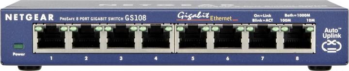 Image du produit Netgear Gs108ge (8 Ports)