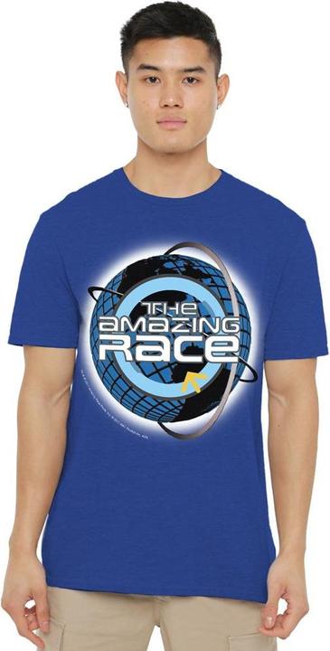 Actual product image The Amazing Race Unisex Adult Around the Globe T-Shirt (S)