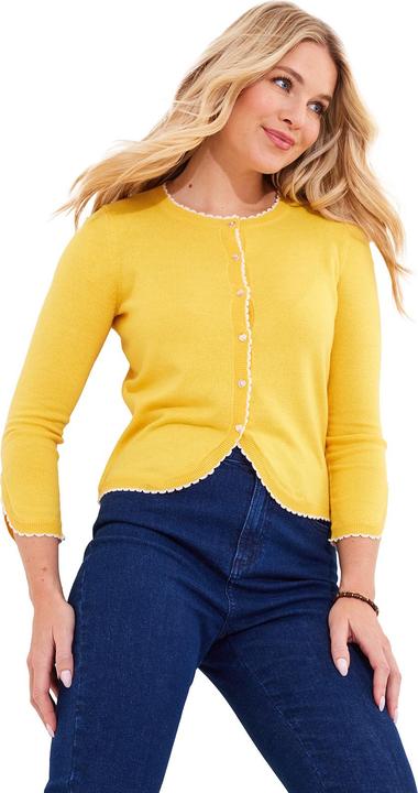 Image du produit Joe Browns Frilly Scoop Neck Cardigan (36)