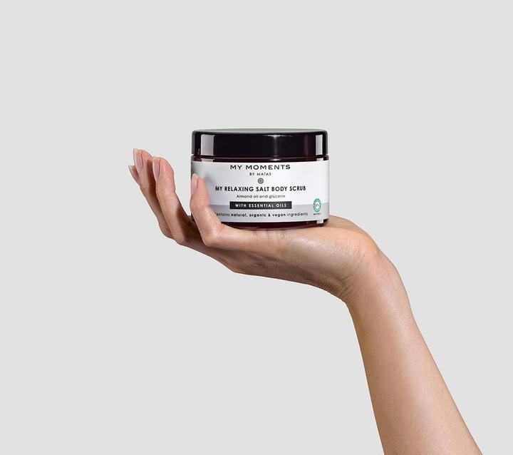 Actual product image Matas My Moments Relaxing Salt Body Scrub (300 ml)