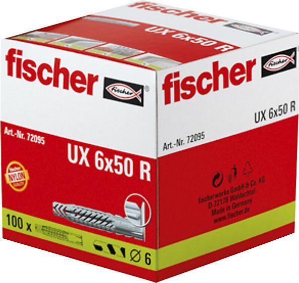 Actual product image Fischer Universal plug UX 6 x 50 50 mm (100 pcs.)