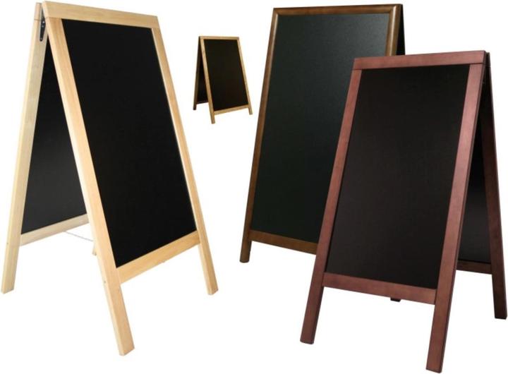 Actual product image Contacto Double panel, dark brown, surface: