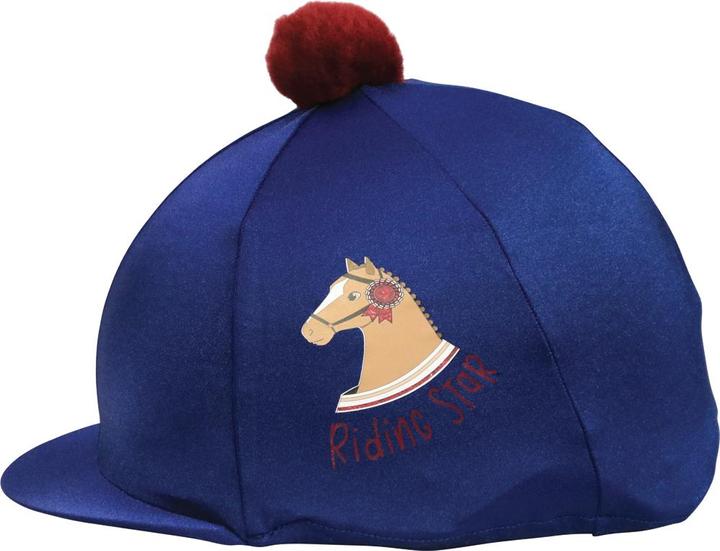 Hy Equestrian - Couvre-casque RIDING STAR - Enfant (Taille unique)