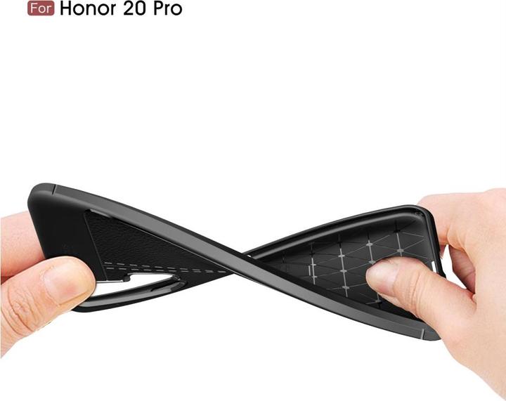 Produktbild Screenguard Honor 20 Pro Hülle Leather Design TPU Cover (Honor 20 Pro)