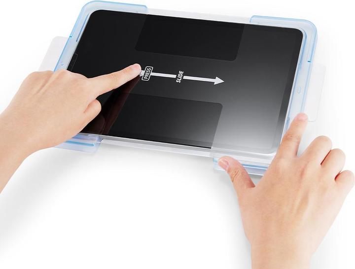 Image du produit Spigen tempered glass Glas.TR "EZ FIT" for iPad Air 4 2020 / 5 2022 (1 pièce(s), iPad Air 2020 (4. Gen))