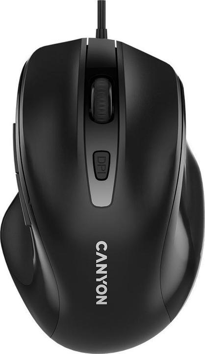Actual product image Canyon Computer mouse mouse M-6 Wired Black (Wireless)