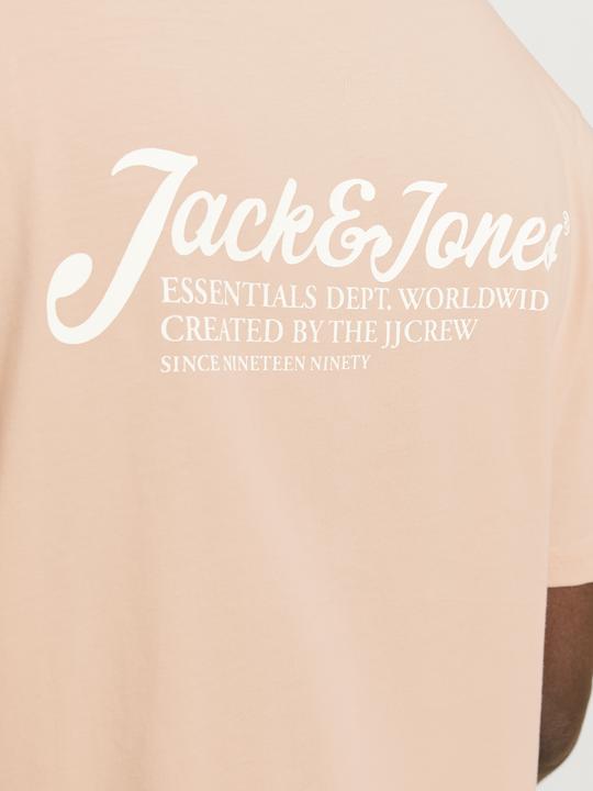 Actual product image Jack & Jones Back print round neck T-shirt T-shirt (XL)