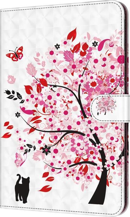 Produktbild Cover-Discount Galaxy Tab A8 10.5 - Etui Glitzer Effekt Baum rosa (Galaxy Tab A8)