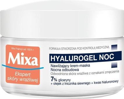 Image du produit Mixa Hyalurogel Night Hydratant Crème-Masque de Nuit 50ml (50 ml)