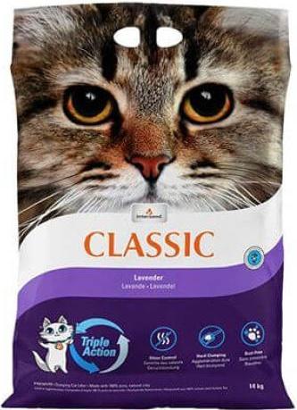 Intersand Cat Litter Extreme Classic Lavender (Clumping, 14.14 kg)