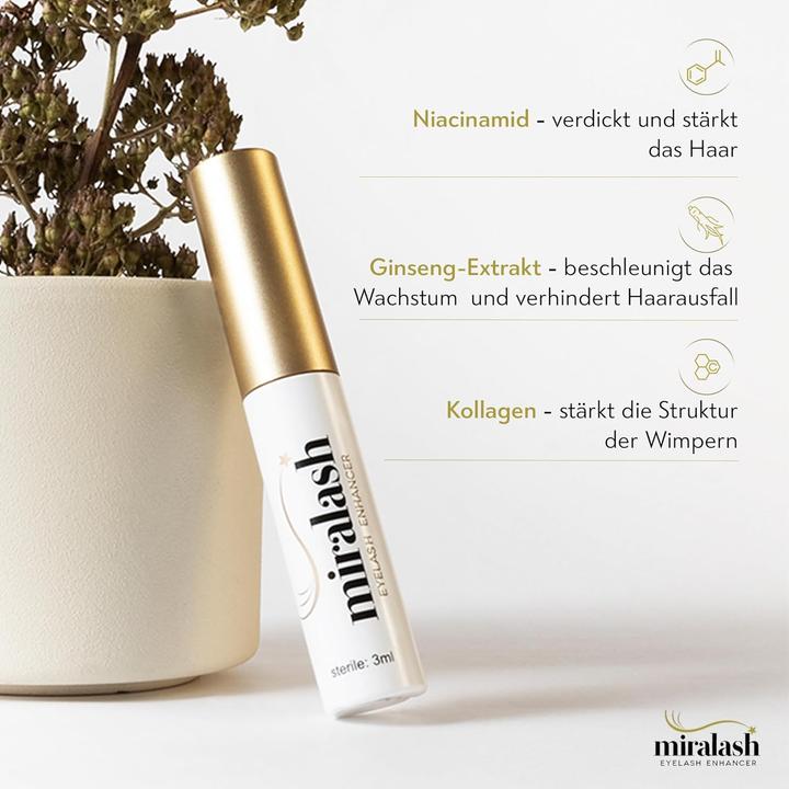 Immagine prodotto Miralash 3er-Pack Wimpernserum (3 ml)