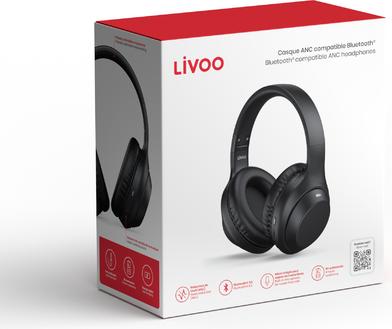 Image du produit Livoo Casque ANC compatible Bluetooth (ANC, 6 h, Sans fil)