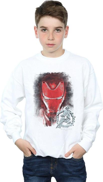Image du produit - Sweat AVENGERS ENDGAME IRON MAN BRUSHED - Garçon (140, 146)