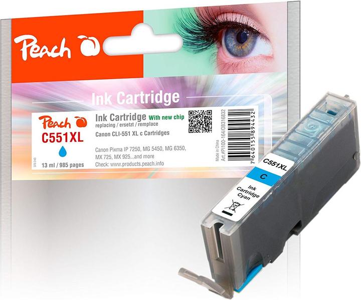 Productafbeelding Peach Cli-551c XL (C)