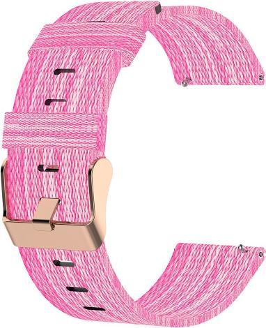 Image du produit Cover-Discount Fitbit Versa - Bracelet en nylon rose (Nylon)