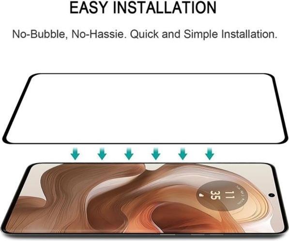 Actual product image MU Budget Protective glass screen protector (1 Piece, Motorola Edge 50 Ultra)