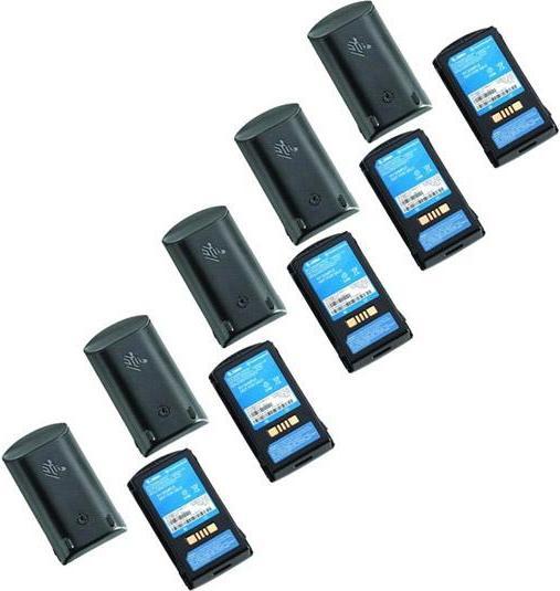 Actual product image Zebra 10x MC3300 standard battery 2740mAh