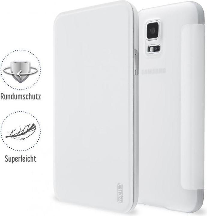 Actual product image Artwizz SmartJacket for Galaxy S5 White (Samsung Galaxy S5)