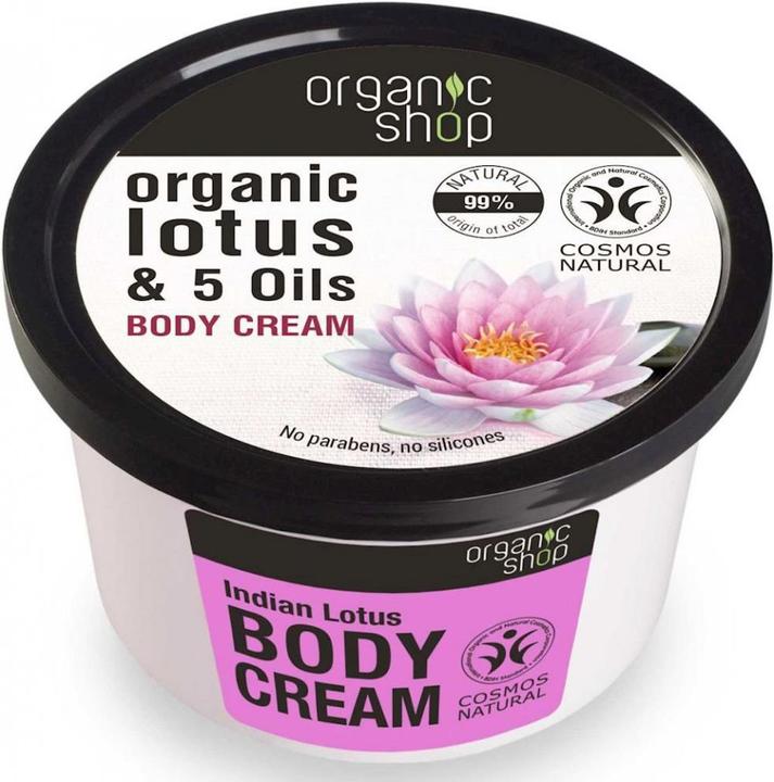 Organic Shop Organic Lotus (Körpercreme, 250 ml)