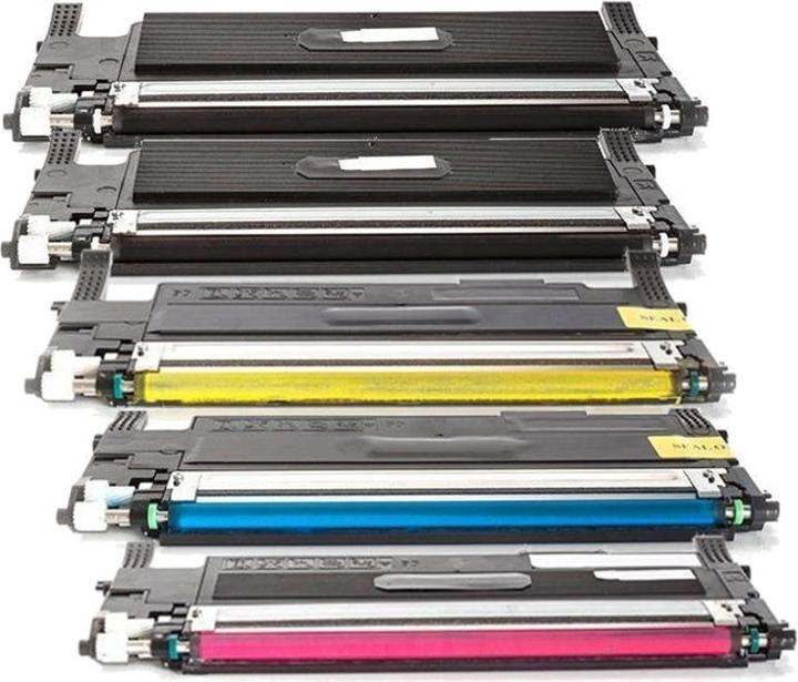 Actual product image Hermex Compatible toner for Samsung CLX-3185FN (M, FC, Y, C)