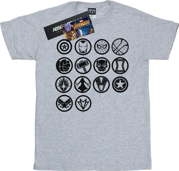 Produktbild Avengers Infinity War Icons Assemble TShirt (L)