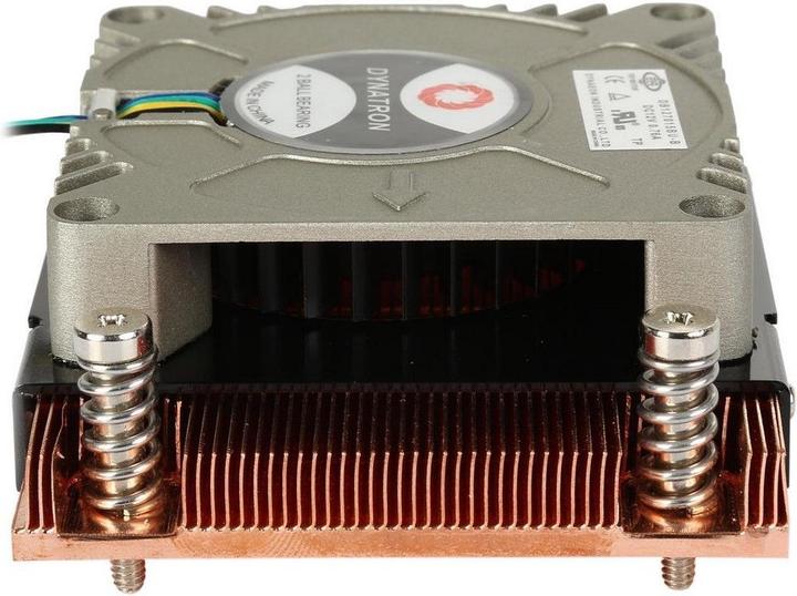 Actual product image Intertech AM4, fan 14.3 cfm. (27.50 mm)
