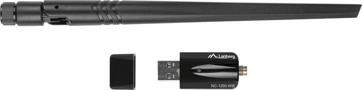 Image du produit Lanberg NC-1200-WIE carte réseau (USB)