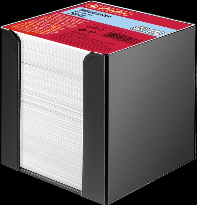 Herlitz 1600360 700Blätter Schwarz Kunststoff Aktenordner (9 x 9 x 9 cm)