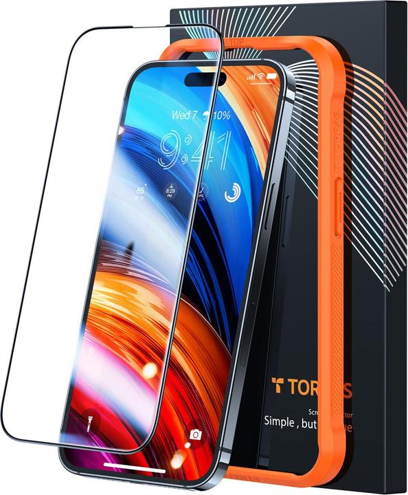 Produktbild Torras Diamond Panzerglas (1 Stück, Apple iPhone 15 Pro Max)