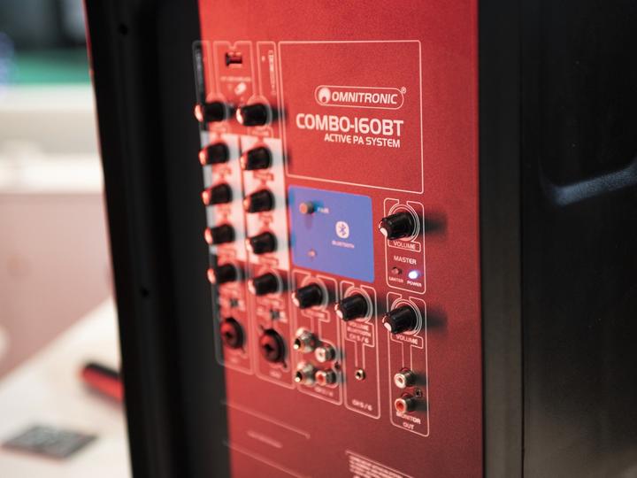 Produktbild Omnitronic COMBO-160BT (Aktiv, 2x 80 W)