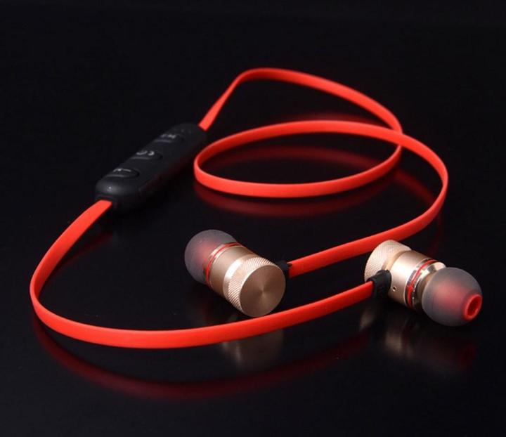 Produktbild PhoneLook Magnetische Bluetooth Kopfhörer In-Ear für Sport / Fitness inkl. Fernbedienung (Kabellos)