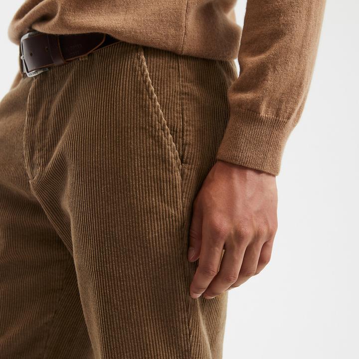 Image du produit La Redoute Collections Pantalon chino en velours côtelé stretch (48)