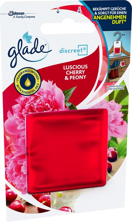 Produktbild Glade Discreet Nachfüller Bezaubernde Kirsche & Pfingstrose (8g)
