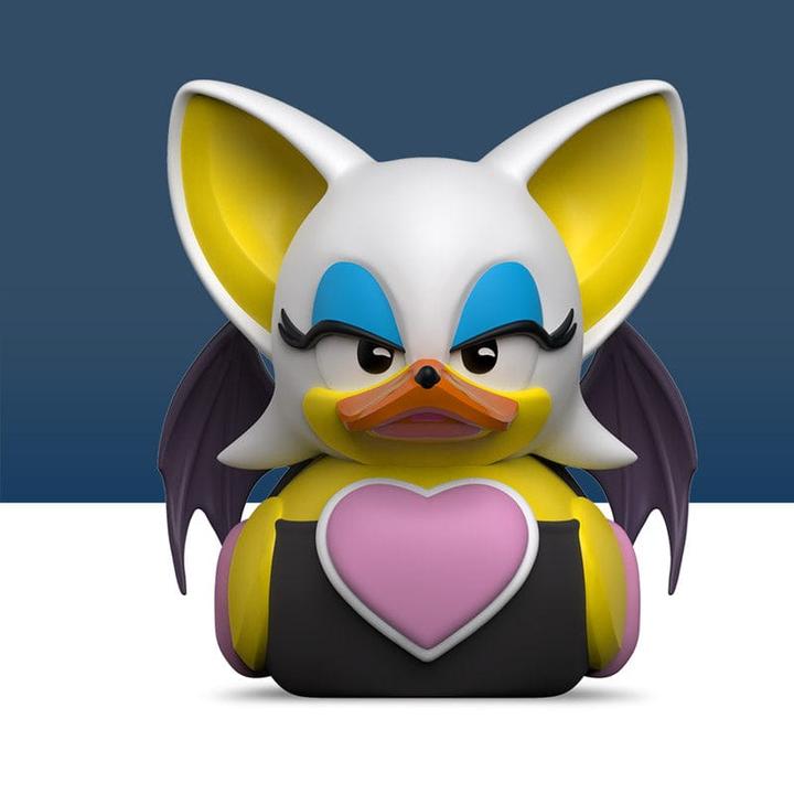 Actual product image Numskull Canard de bain - Sonic le Hérisson - Rouge la Chauve-souris (Première Édition) - 9cm