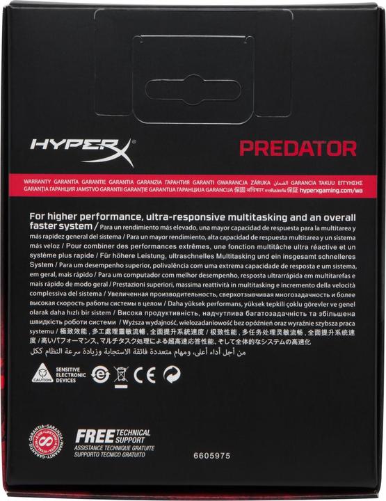 Actual product image HyperX Predator (2 x 16GB, 3000 MHz, DDR4-RAM, DIMM)