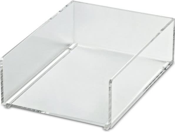 Maul Zettelbox Acryl DIN A6 ungefüllt glasklar