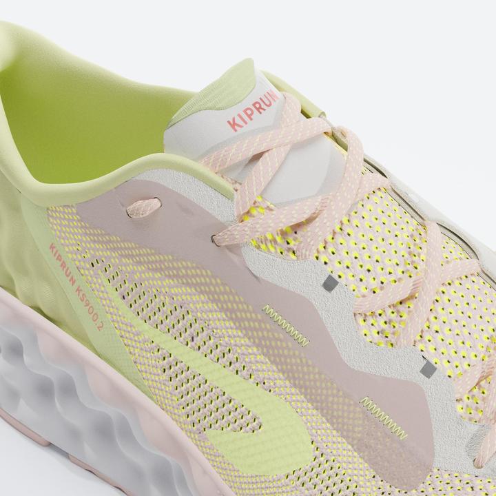 Immagine prodotto Kiprun KS900.2 Women's running shoes - Pink/yellow (41)