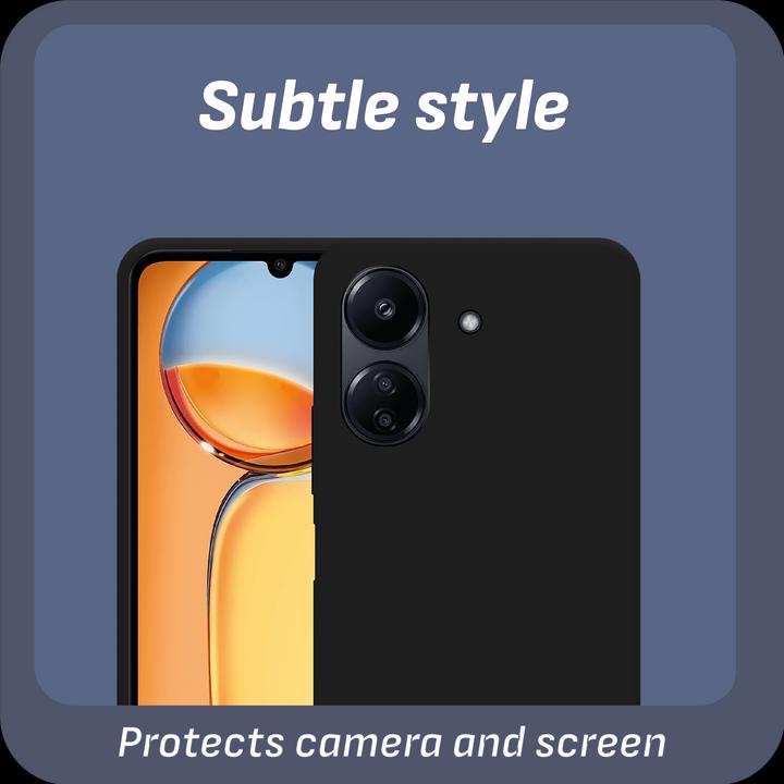 Actual product image Cazy Soft TPU protective cover (Xiaomi Redmi 13C)