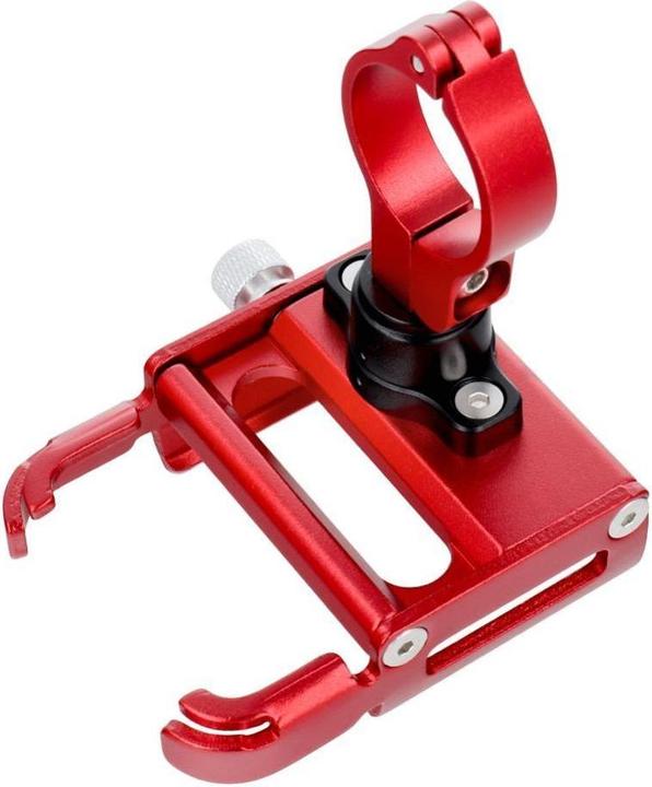 Actual product image OEM Bicycle accessory GUB bike holder for mobile phone P30 Aluminium red