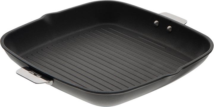Actual product image Cristel Grill Pan Cookway 28 x 28 cm (28 cm, Grill pan, Aluminium)