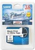 Actual product image Brother TZe-221 (0.90 cm, Black, White)