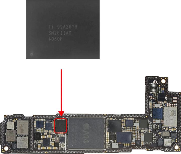 Image du produit Clappio Puce IC de chargement Tigris (iPhone 12 Mini)