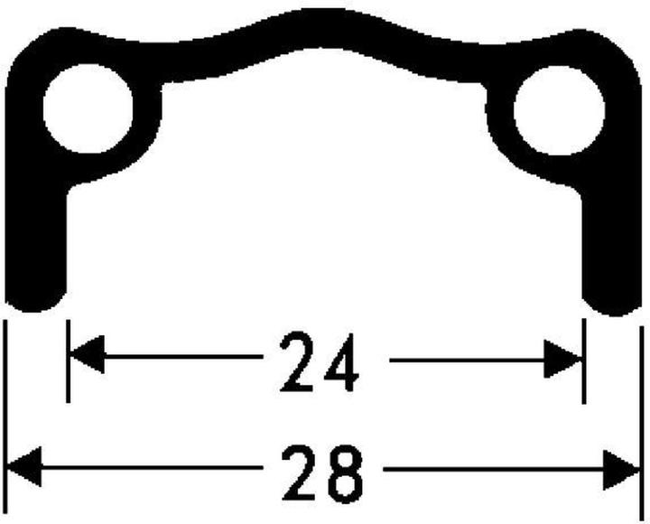 Actual product image Alu-Felge, 16x1.75" (16")