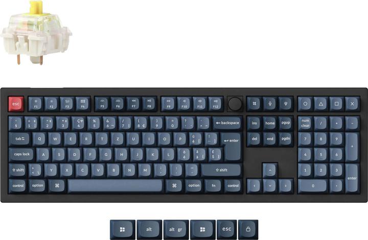 Produktbild Keychron V6 Max (CH, Kabellos, Kabelgebunden)