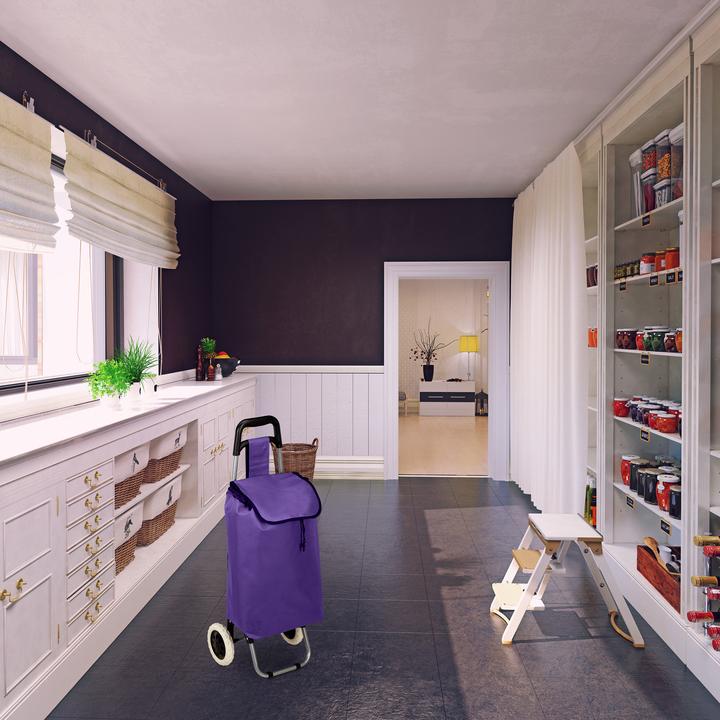 Immagine prodotto Relaxdays Carrello portaspesa, pieghevole