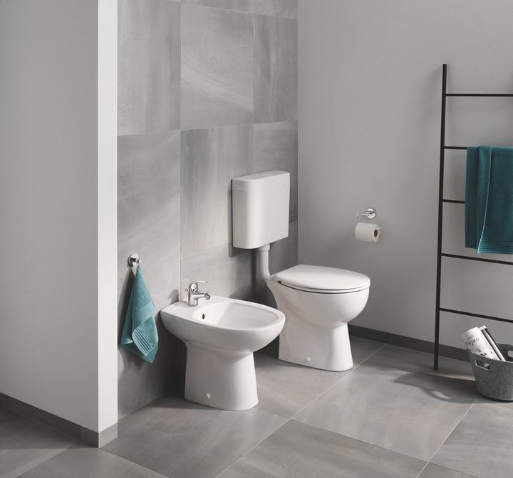 Actual product image Grohe Construction ceramic toilet seat with soft close
